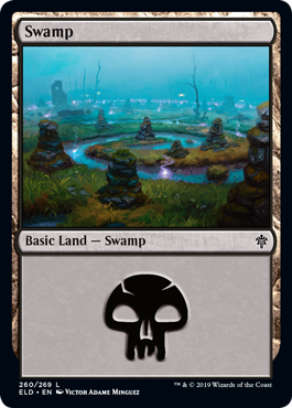Swamp (260) - Throne of Eldraine - L - 260