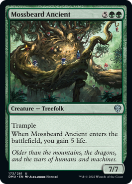 Mossbeard Ancient - Dominaria United - U - 173