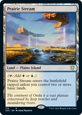 Prairie Stream - Commander: Innistrad: Crimson Vow - R - 179