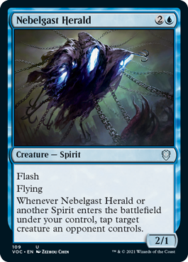 Nebelgast Herald - Commander: Innistrad: Crimson Vow - U - 109