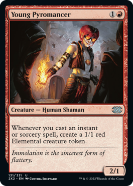 Young Pyromancer - Double Masters 2022 - U - 131
