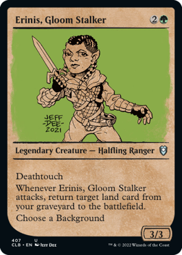 Erinis, Gloom Stalker (Showcase) - Commander Legends: Battle for Baldur's Gate - U - 407