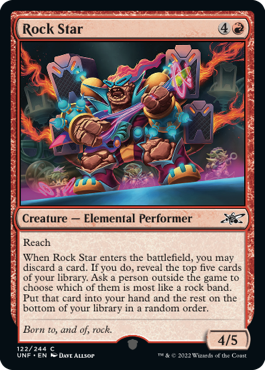 Rock Star - Unfinity - C - 122