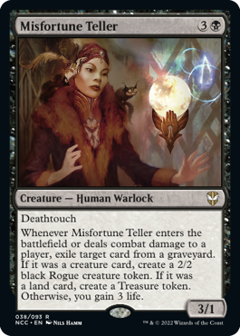Misfortune Teller - Commander: Streets of New Capenna - R - 38