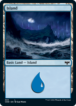 Island (399) - Innistrad: Crimson Vow - L - 399