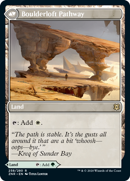 Branchloft Pathway - Zendikar Rising - R - 258