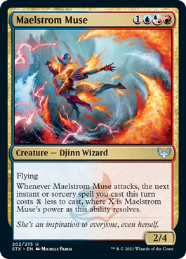 Maelstrom Muse - Strixhaven: School of Mages - U - 202