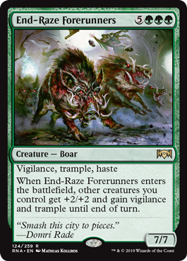 End-Raze Forerunners - Ravnica Allegiance - R - 124