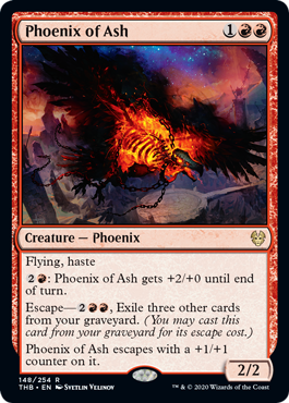 Phoenix of Ash - Theros Beyond Death - R - 148