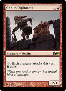 Goblin Diplomats - Magic 2014 (M14) - R - 141