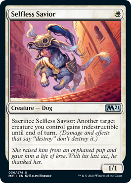 Selfless Savior - Core Set 2021 - U - 36
