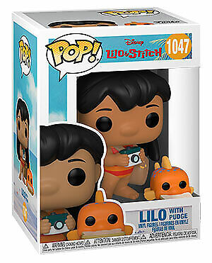 Funko POP! Lilo & Stitch Lilo with Pudge.