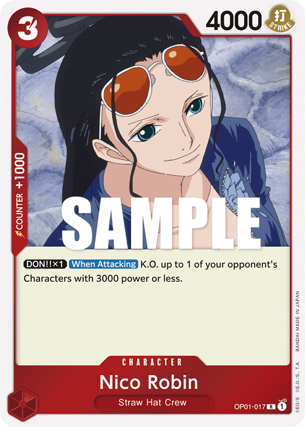 Nico Robin - Romance Dawn - R - OP01-017