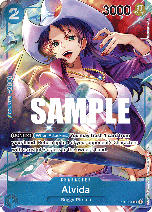 Alvida (Box Topper) - Romance Dawn - C - OP01-064