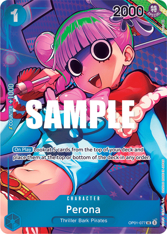 Perona (Box Topper) - Romance Dawn - UC - OP01-077