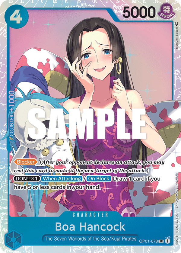 Boa Hancock - Romance Dawn - SR - OP01-078