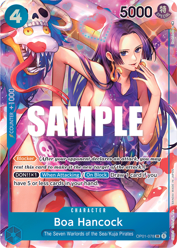 Boa Hancock (Parallel) - Romance Dawn - SR - OP01-078