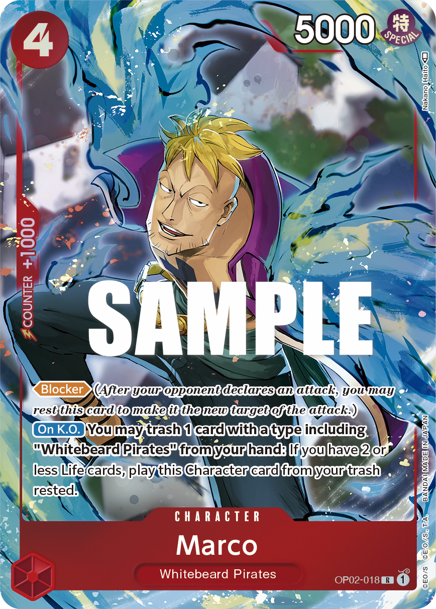 Marco (Alternate Art) - Paramount War - R - OP02-018