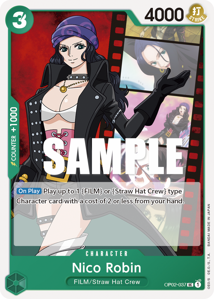 Nico Robin - Paramount War - UC - OP02-037