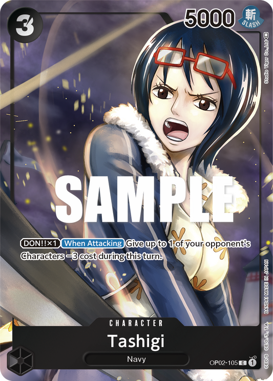 Tashigi (Box Topper) - Paramount War - C - OP02-105
