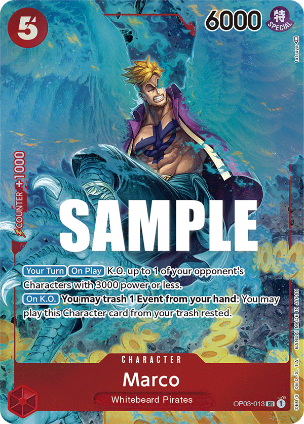 Marco (Alternate Art) - Pillars of Strength - SR - OP03-013