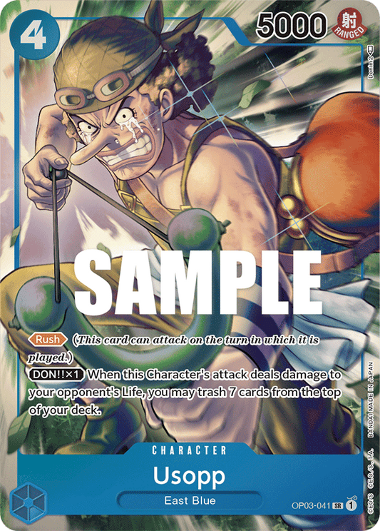 Usopp (Alternate Art) - Pillars of Strength - SR - OP03-041