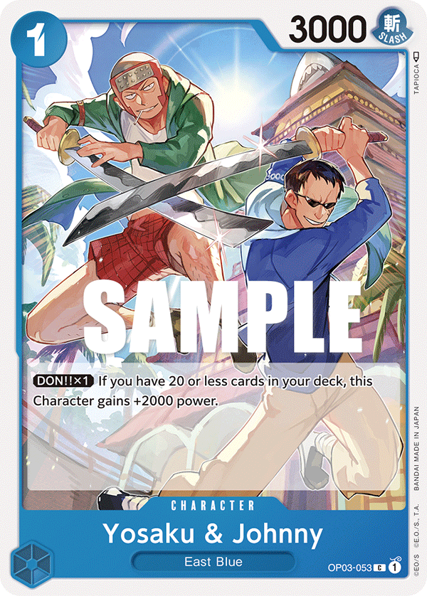 Yosaku & Johnny - Pillars of Strength - C - OP03-053