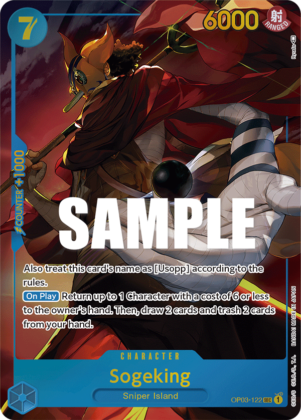 Sogeking (Alternate Art) - Pillars of Strength - SEC - OP03-122