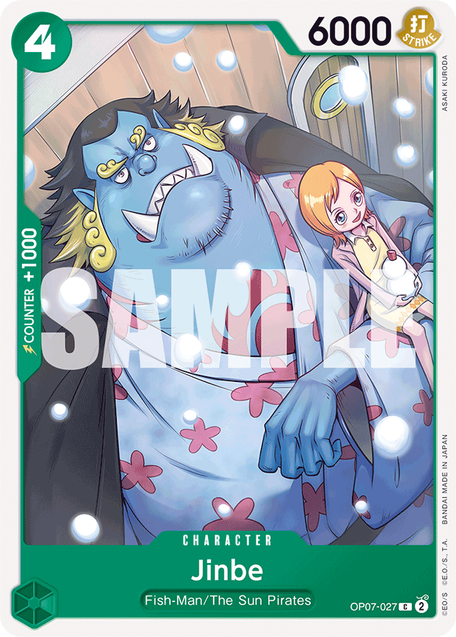 Jinbe (027) - 500 Years in the Future - C - OP07-027