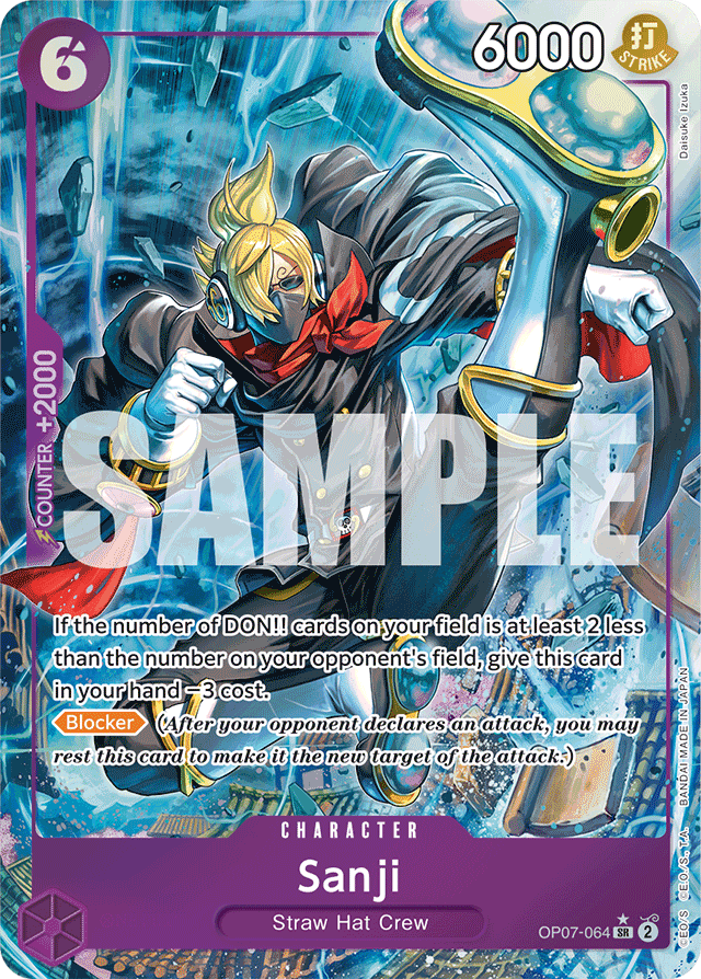 Sanji (Parallel) - 500 Years in the Future - SR - OP07-064