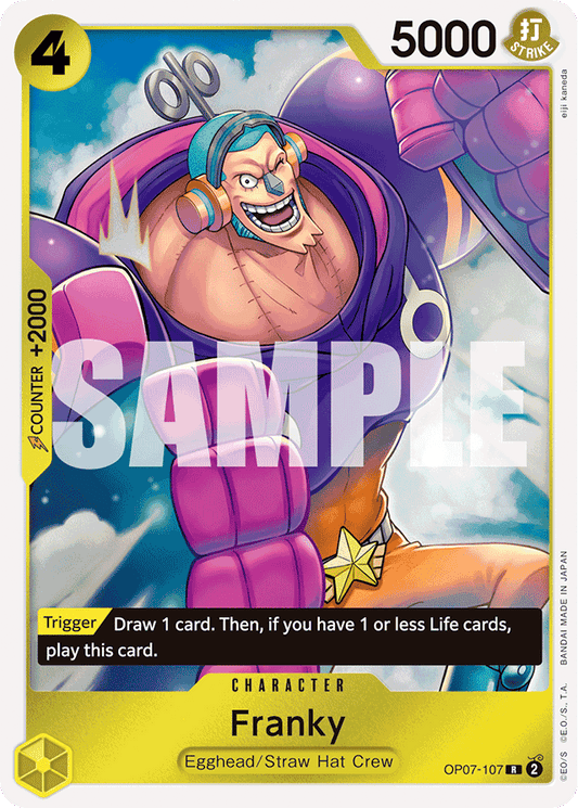 Franky - 500 Years in the Future - R - OP07-107