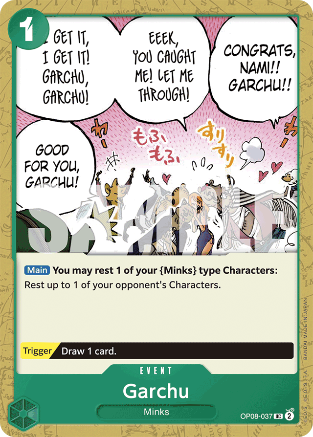 Garchu - Two Legends - UC - OP08-037