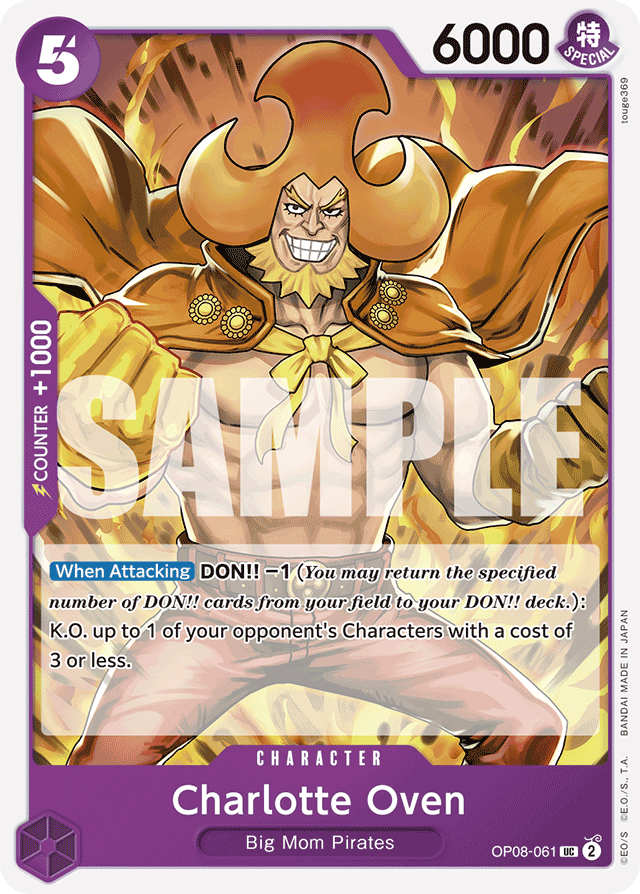 Charlotte Oven - Two Legends - UC - OP08-061