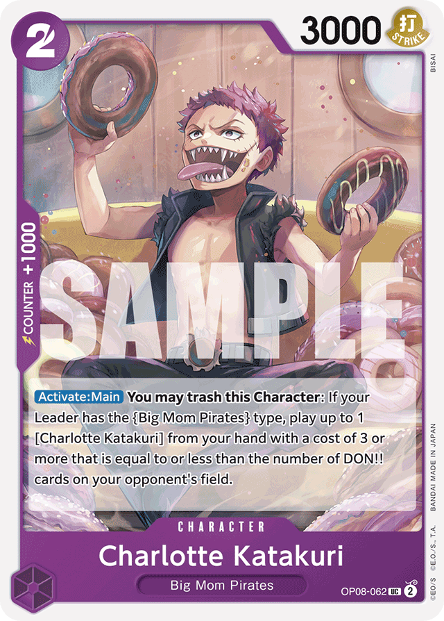 Charlotte Katakuri (062) - Two Legends - UC - OP08-062