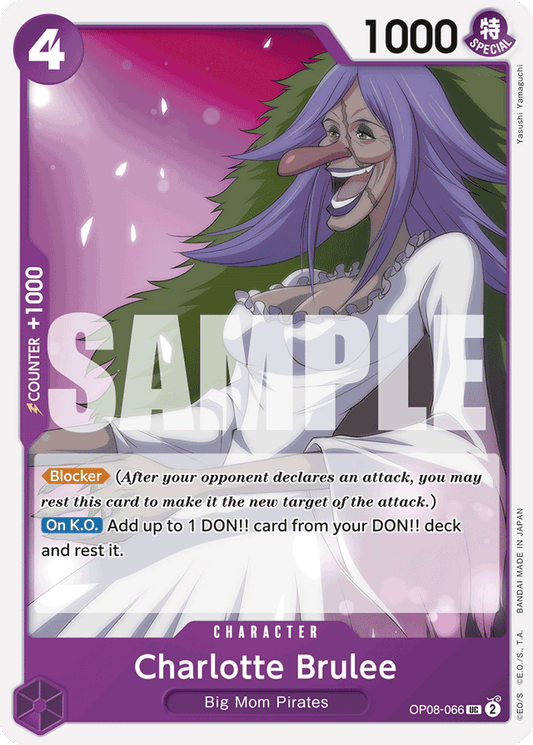 Charlotte Brulee - Two Legends - UC - OP08-066