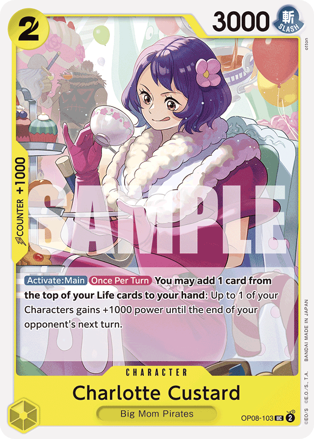 Charlotte Custard - Two Legends - UC - OP08-103