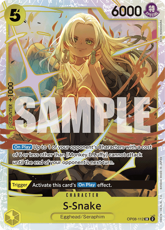 S-Snake - Two Legends - SR - OP08-112