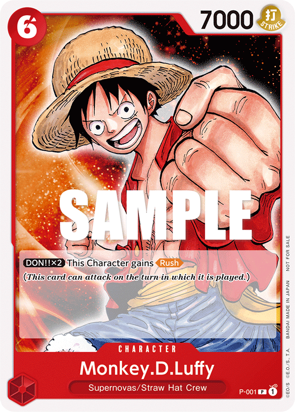 Monkey.D.Luffy (Promotion Pack 2022) - One Piece Promotion Cards - PR - P-001