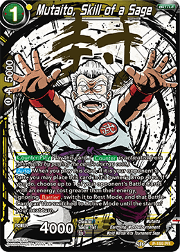 Mutaito, Skill of a Sage (Alternate Art) - Special Anniversary Set 2020 - Promo - P-159