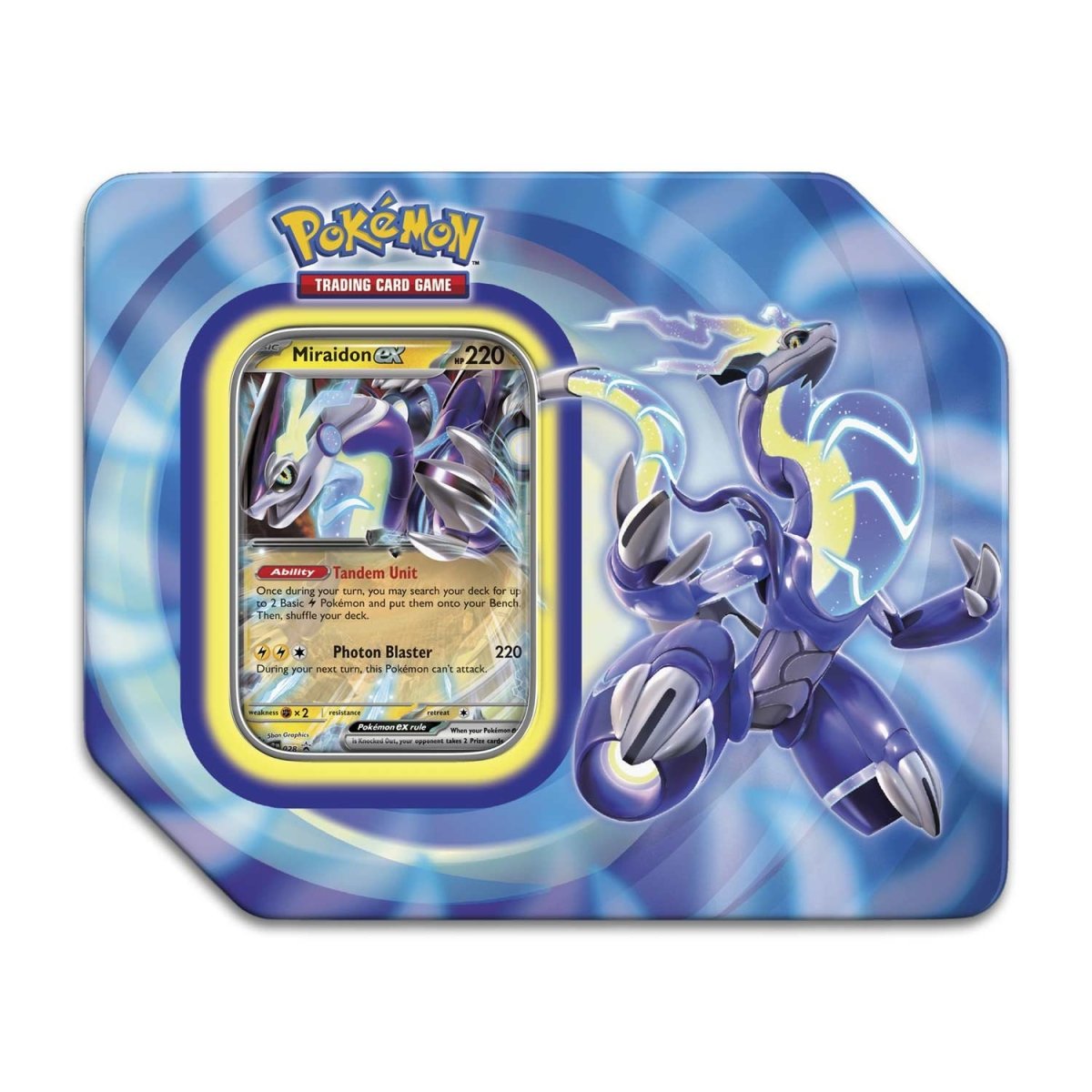 Pokémon Paldea Legends Tin (Miraidon ex)