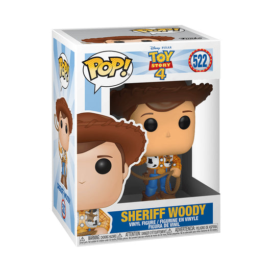 Funko POP! Toy Story 4 Sheriff Woody.