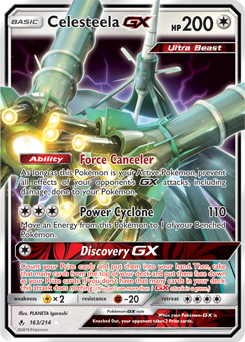 Celesteela GX - SM - Unbroken Bonds - Ultra Rare - 163