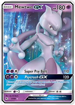 Mewtwo GX - Hidden Fates - Ultra Rare - 31/68