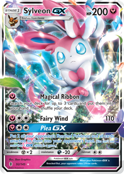 Sylveon GX - SM - Guardians Rising - Ultra Rare - 92