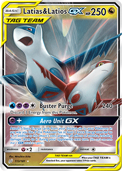 Latias & Latios GX - SM - Team Up - Ultra Rare - 113/181