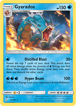 Gyarados - SM - Team Up - Holo Rare - 30