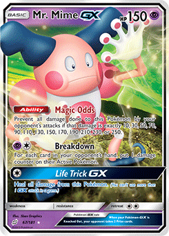 Mr. Mime GX - SM - Team Up - Ultra Rare - 67/181