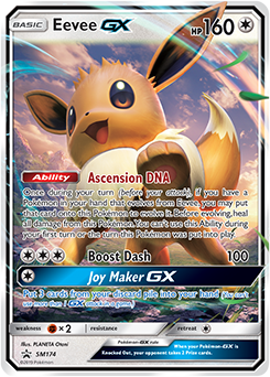 Eevee GX - SM174 - SM Promos - Promo - SM174