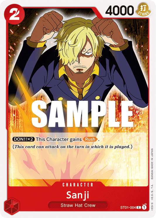 Sanji - Starter Deck 1: Straw Hat Crew - C - ST01-004