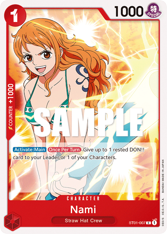 Nami - Starter Deck 1: Straw Hat Crew - C - ST01-007